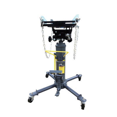 1T Hydraulic Transmission Jack Double Ram 94-190cm Lift For Heavy SUV / Light Truck / Commercial Vehicle Repair