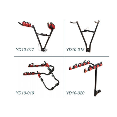 YD10-017/018/019/020 Bike Racks: 1-4 Bike Fit, Locking, Easy-Install for Family/Club Trips