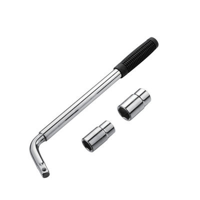 Telescopic Wheel Wrench: Chrome Vanadium, for Auto Tire Changes & Repairs