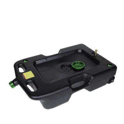 YD44-024A/B 15Gal Truck Oil Drain:58L,HDPE,Wheels,4 Handles,for Truck Yards/Shops