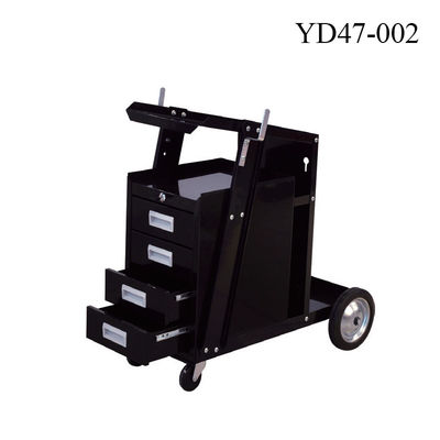 YD47-001/002 Welder Carts: 100/80LBS, 3-Tier, Wheels, for Workshops/Home/ Sites