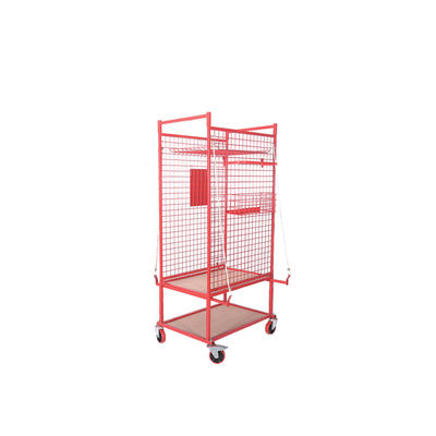YD81-021A Auto Parts Cart: EPE Protection, Multi-Shelves, Lockable Casters (Repair/Warehouse Use)