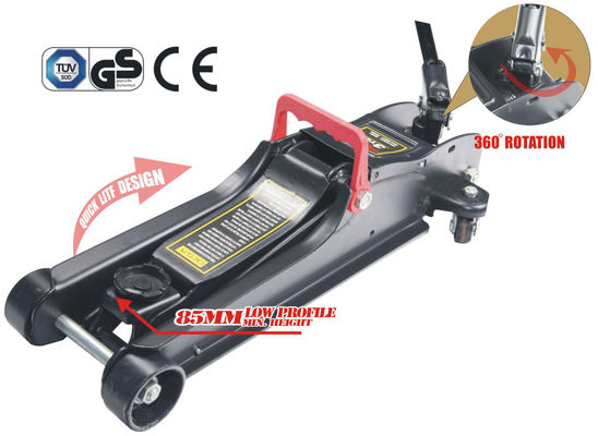 360 Degree Swivel Portable Low 2.5Ton Hydraulic Lifting Jack