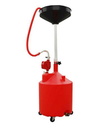 Adjustable Height Upright 18 Gal Portable Waste Oil Drainer