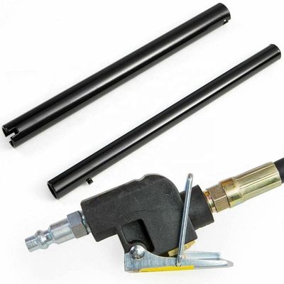 Red 20Ton Pneumatic Hydraulic Bottle Jack With Ram Saddle